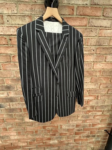 Daks men pinstripe suit - daks,