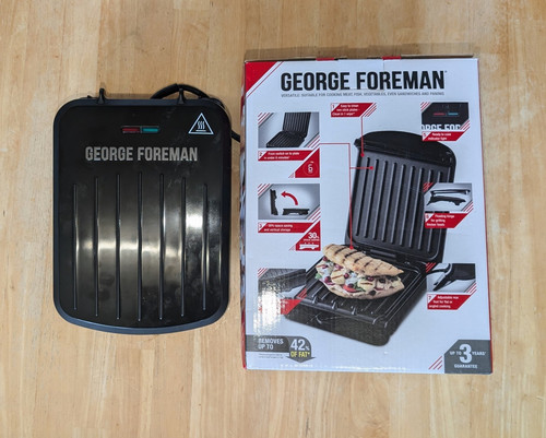 George foreman small - foreman,