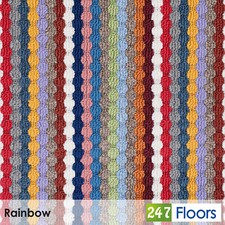 Rainbow Stripe Pattern Loop