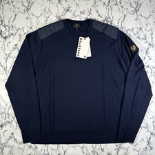 BELSTAFF Mens Washed Navy Blue