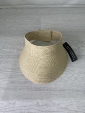 Women’s Straw Sun Visor Hat 