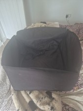 AHUKU DOG CAR SEAT WITH BELT & STRONG PADDED SIDES WATERPROOF SMALL MEDIUM DOGS