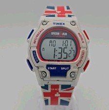 Timex Ironman Watch Mens Limited Edition Union Jack 200 Metre New Battery Unisex