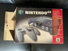 NINTENDO 64 GAMES CONSOLE N64 BOXED COMPLETE BUNDLE CONTROLLER TESTED WORKING