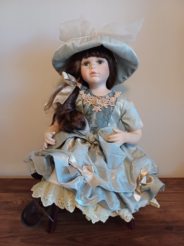 Beautiful porcelain doll - , by