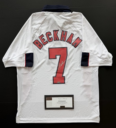 David beckham signed - signed, 1998