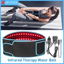 Near Infrared Red Light Therapy Waist Wrap Pad Belt Reduce Fat For Pain Relief