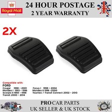 2X BRAKE CLUTCH RUBBER PEDAL
