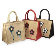 Jute Hessian Lunch Gift Bag /