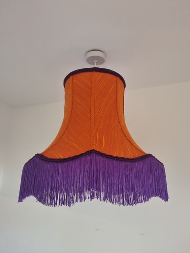 Handmade orange vintage