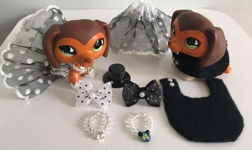 Lps accessories black dress - lps,