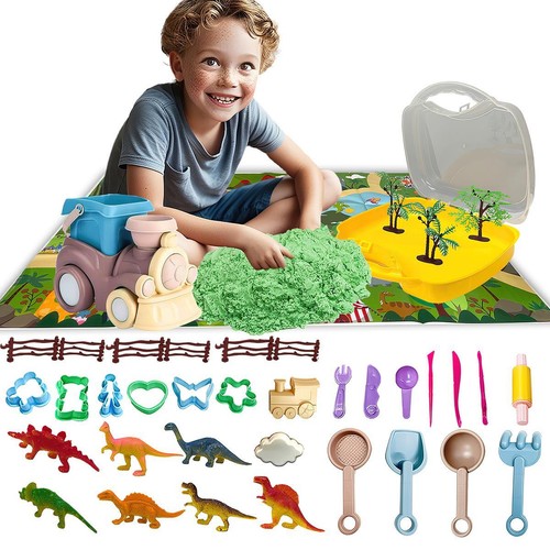 Dinosaur sand playset - dinosaur,