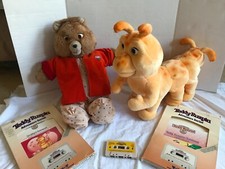 Vintage teddy ruxpin and - teddy,