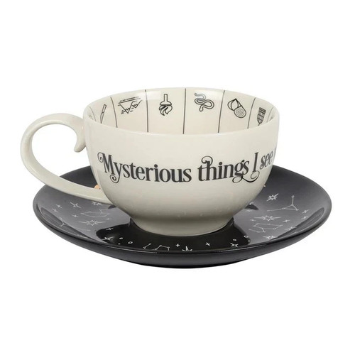 Fortune telling tea - telling, cup