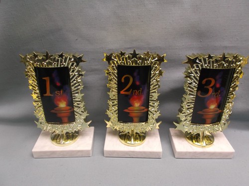 Set place trophies award - set, 3