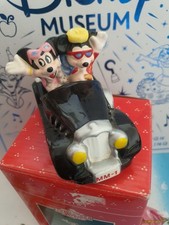 Disney Schmid Mickey And Minnie Mouse In Hollywood Or Bust Car Ceramic