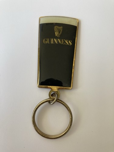 Vintage guinness keyring key - vintage,