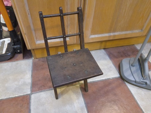 Vintage wooden childs - wooden,