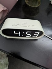 Jones Led white Clock Usb