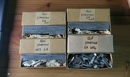 Vintage letterpress metal - vintage,