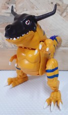 Vintage Bandai 1999 Original Digimon Greymon to Metalgreymon Figure