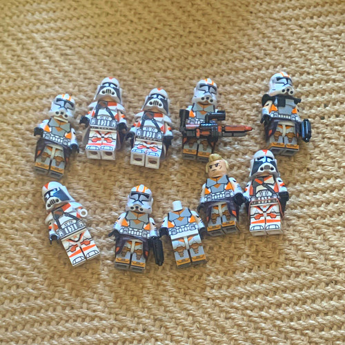 Lego star wars clone trooper - star,
