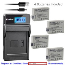 Kastar Battery LCD Charger for