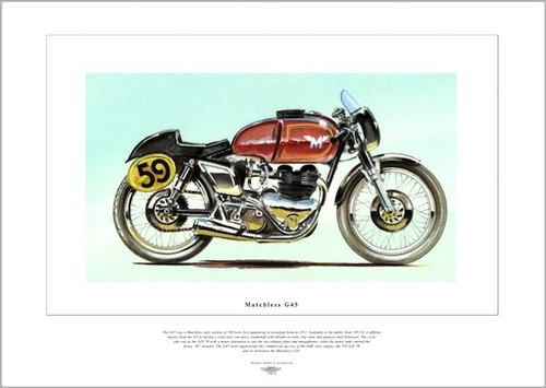 Matchless g45 motorcycle - matchless,