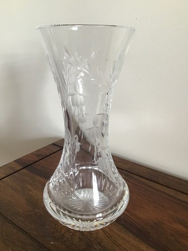 Bohemian crystal glass flower - bohemian,