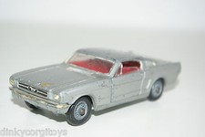 CORGI TOYS 320 FORD MUSTANG FASTBACK 2+2 SILVER GREY EXCELLENT CONDITION
