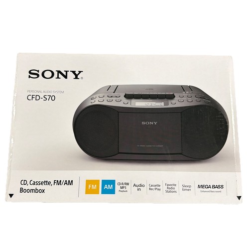 Sony cfd s70 cassette - sony, cd,
