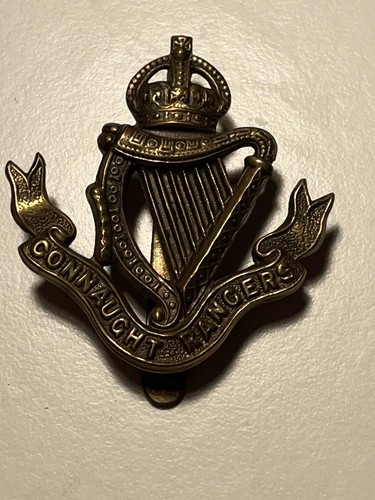 Connaught rangers cap badge - connaught,