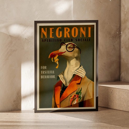 Negroni aperitivo seagull - aperitivo,