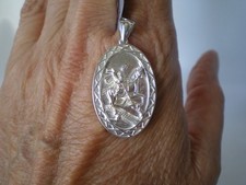 Saint George & Dragon  oval