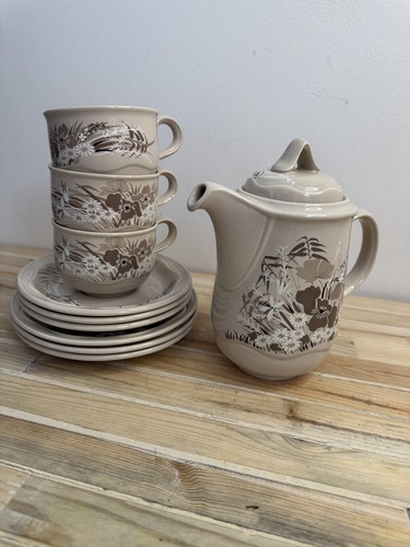 Poole mandalay teapot set - poole,