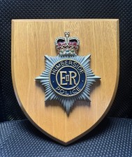 Humberside Police Wall Plaque Metal Shield Police Memorabilia