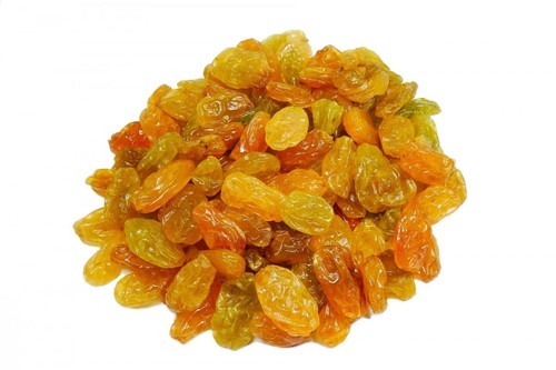 Golden raisins dried grapes - raisins,