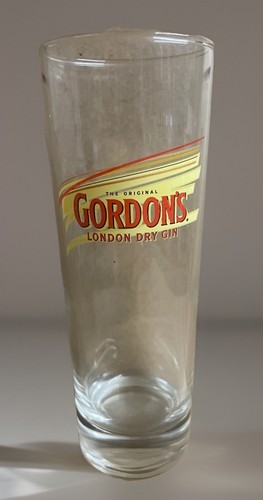 Tall gordon gin glass - gordon’s,