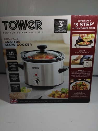 Tower compact slow cooker - tower,