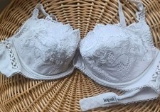 Lepel ( 2 ) Fiore white lace underwired optional padded Bra's
