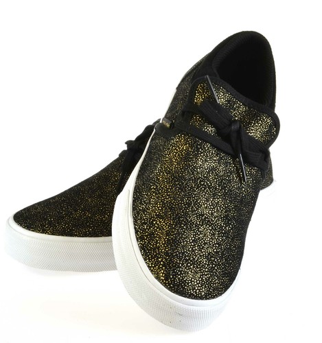 Supra womens cuba black gold - womens,