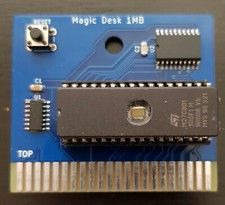 🇬🇧 Magic Desk 1MB cartridge for Commodore 64 C64 Games Cart