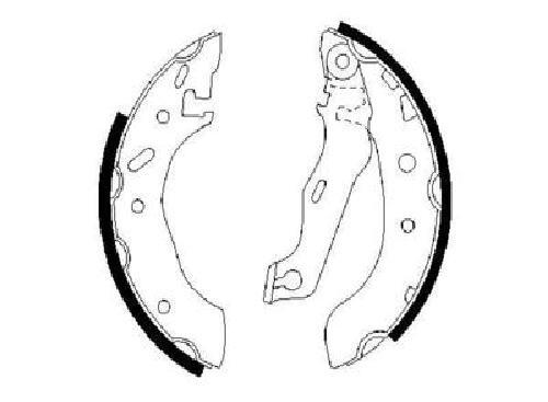 Genuine bosch brake - set, 0