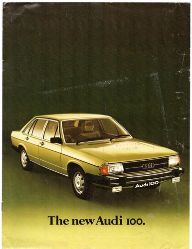 Audi 100 saloon - 100,