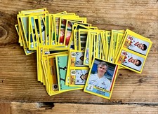 Panini Football 87 Stickers - Job lot of 102 Stickers No Duplicates - 1987