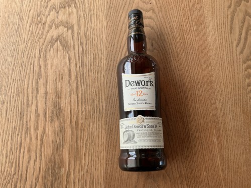 Empty whisky bottle - bottle, of