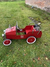 Baghera Vintage/Classic Kids Pedal Car Fire Engine Truck