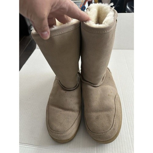 Bearpaw genuine suede mid calf - bearpaw,