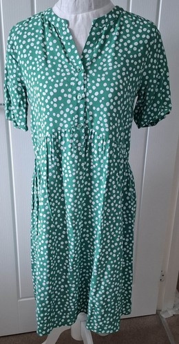 Joules green spot ella - joules, dress