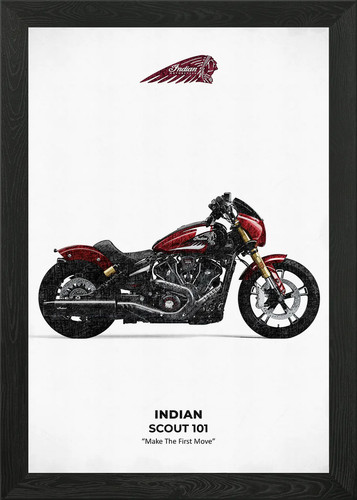 Indian scout 101 motorcycle - 101,